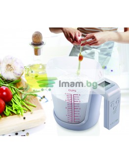 Мерителна кана с LCD Кантар 2в1